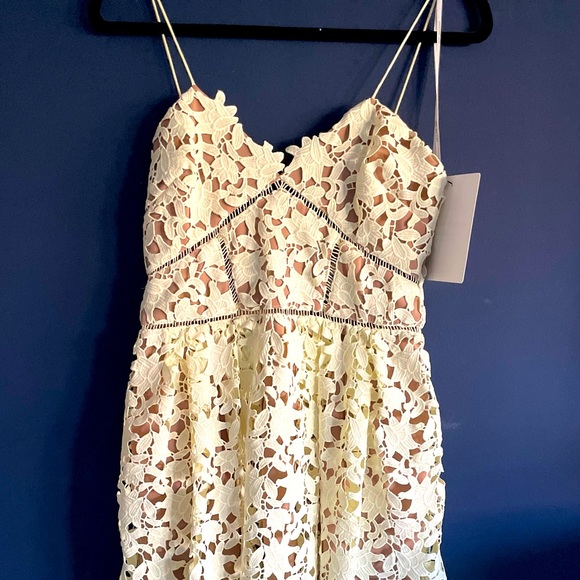 Self-Portrait | Dresses | Selfportrait Yellow Azaelea Lace Midilength Dress | Poshmark Self-Portrait | Dresses | Selfportrait Yellow Azaelea Lace Midilength Dress | Poshmark